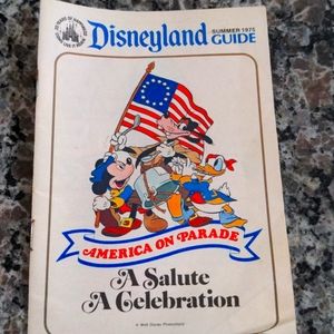 1975 Disneyland guide